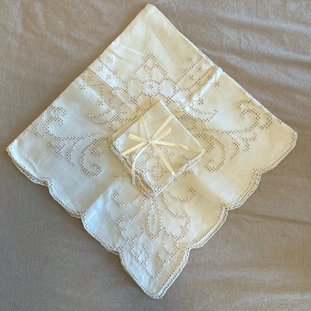 Vintage tablecloth